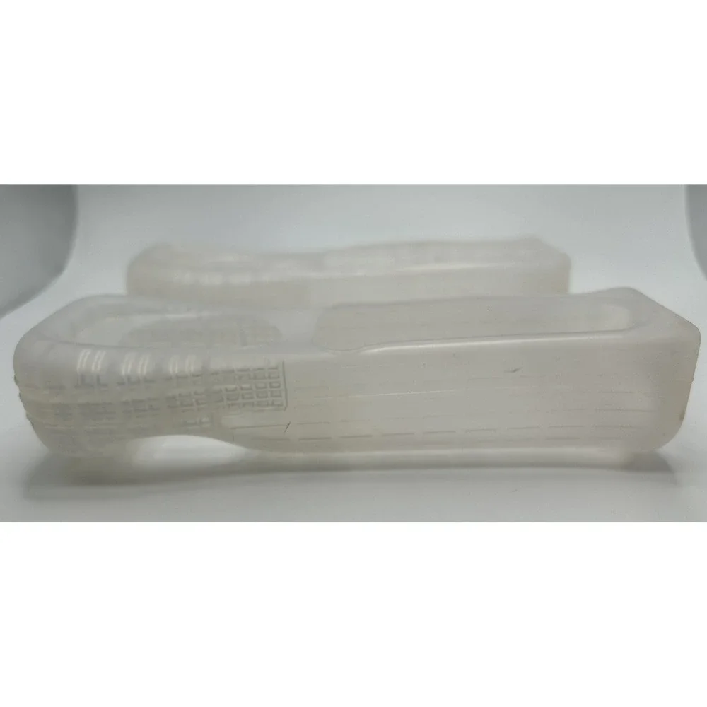 Nintendo‎ Wii Remote Silicone Gel Cover Grip Sleeves Pair Lot of 2 OEM Official